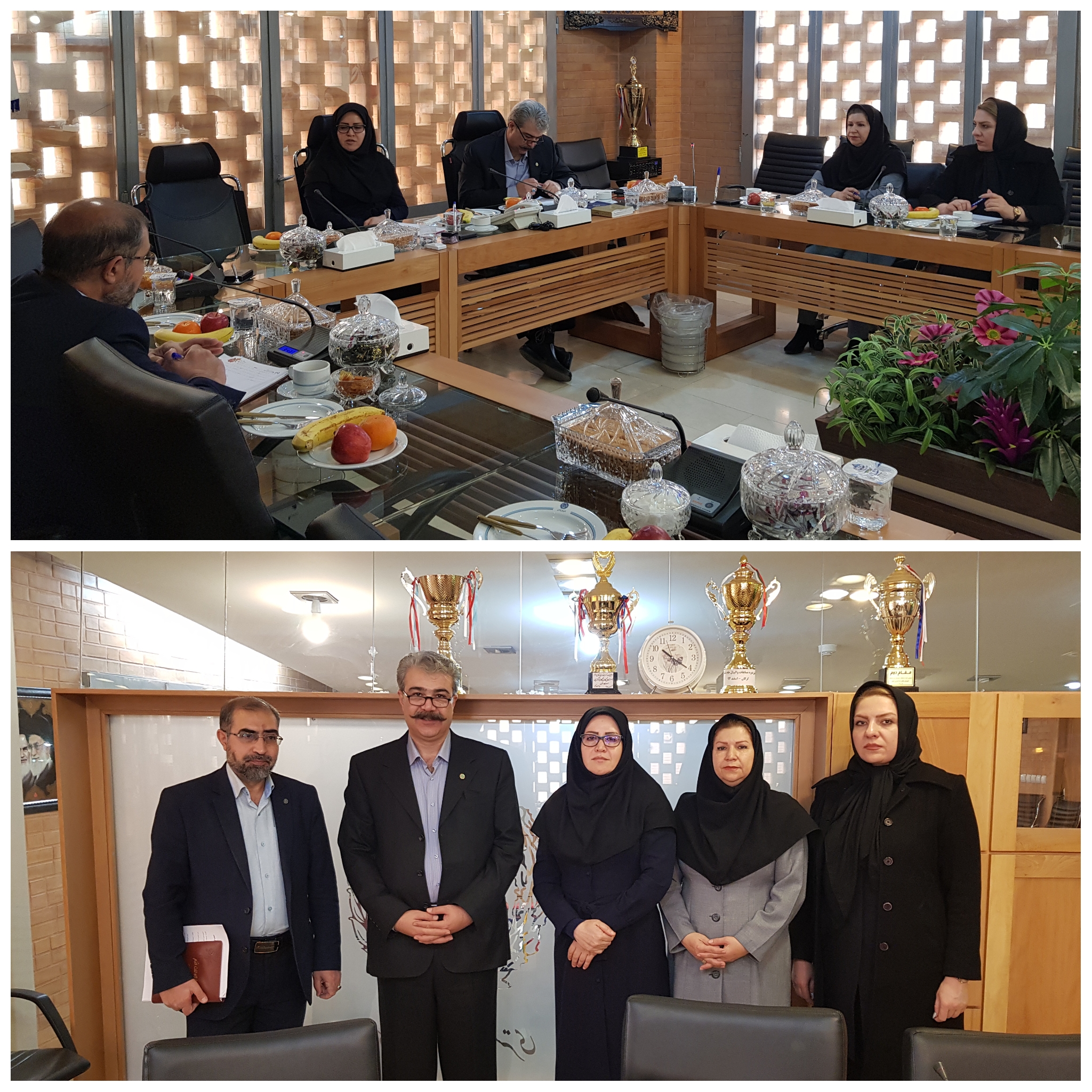 نشست مشترک کانون وکلا با رئیس شوراهای حل اختلاف شهرستان اصفهان