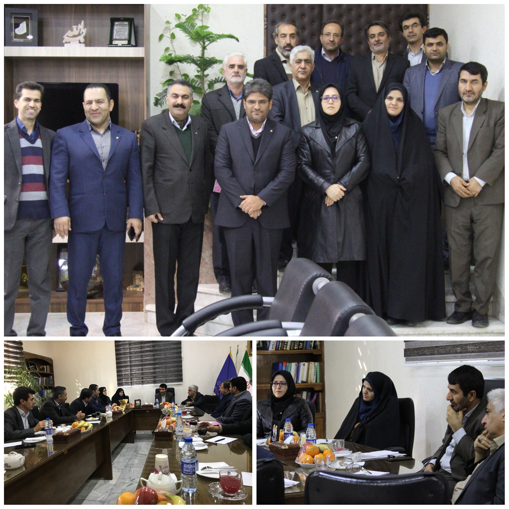 دیدار ریاست و تعدادی از اعضای هیات مدیره کانون وکلای اصفهان با مدیر کل سازمان زندان های استان اصفهان
