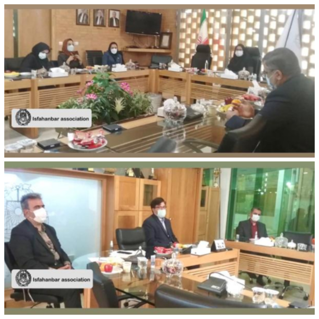 نشست ریاست کانون اصفهان باتعدادی از مسئولین کمیسیون های این کانون