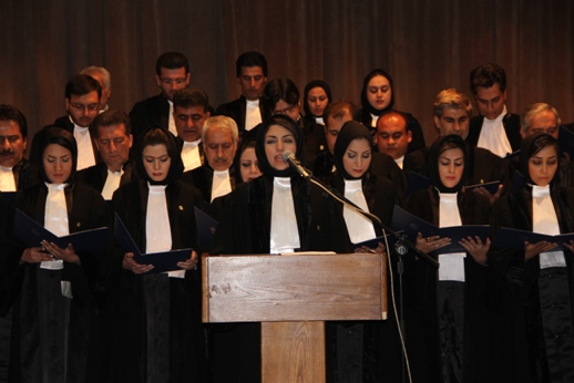 بیست و نهمین مراسم تحلیف کارآموزان کانون وکلای اصفهان برگزار شد.